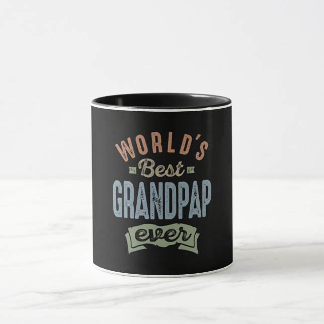 Worlds Best Grandpap Mug (Center)