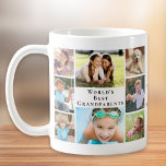 World's Best Grandparents Photo Collage Coffee Mug<br><div class="desc">Give the world's best grandparents a fun custom photo collage coffee mug that they will enjoy for years. You can personalize with 8 family photos of their grandchildren,  customize the expression "World's Best Grandparents" and add the names of their grandchildren and family.</div>