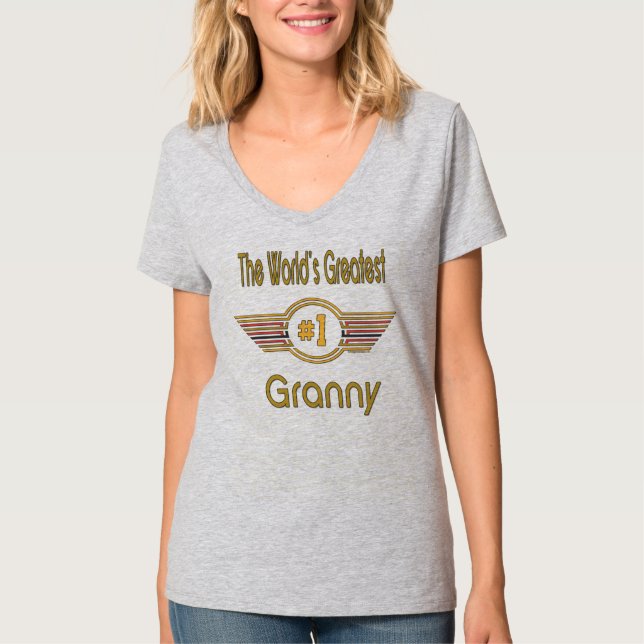 World's Best Granny T-Shirt (Front)