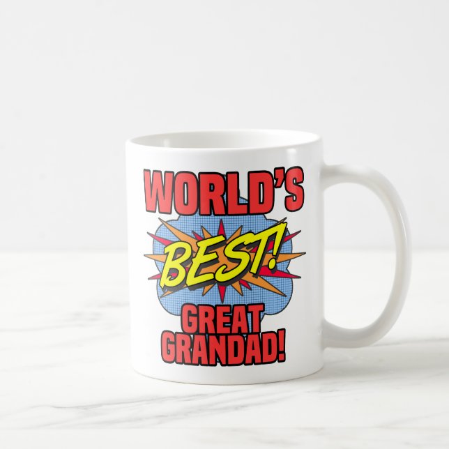 World's Best Great Grandad Coffee Mug (Right)