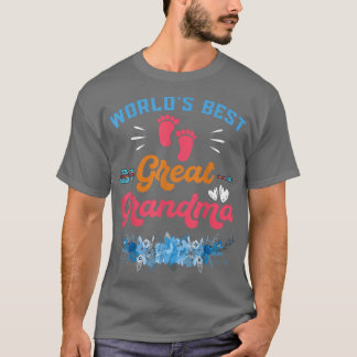 World's Best Great Grandma Promoted To Great Gran T-Shirt