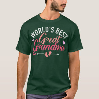 Worlds best great grandma T-Shirt