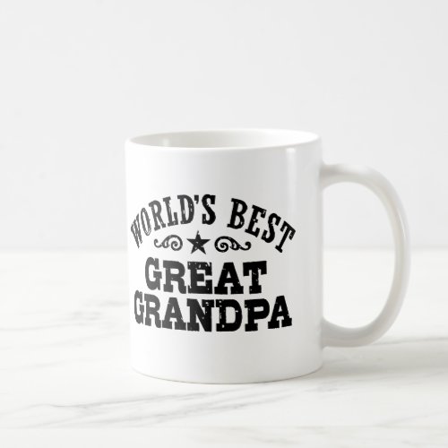 Worlds Best Great Grandpa Coffee Mug