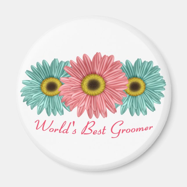 World's Best Groomer Magnet (Front)