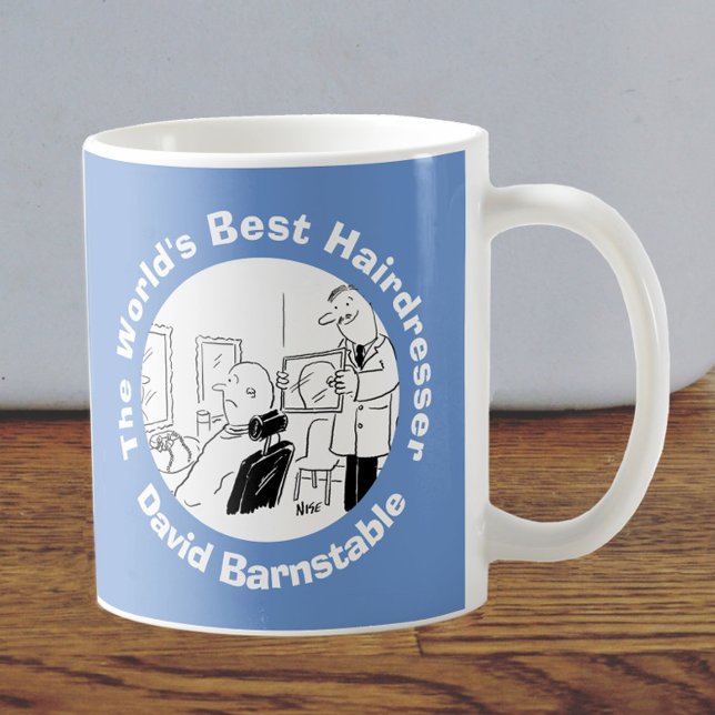 World's Best Hairdresser to Personalize Coffee Mug (Creator Uploaded)