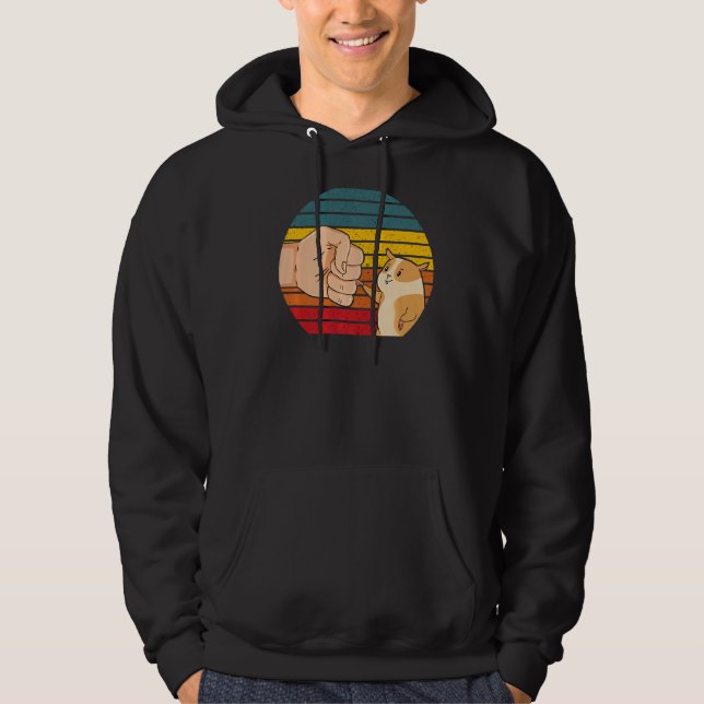 World's Best Hamster Dad Costume For Animal Lovers Hoodie (Front)