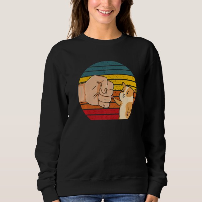 World's Best Hamster Dad Costume For Animal Lovers Sweatshirt (Front)