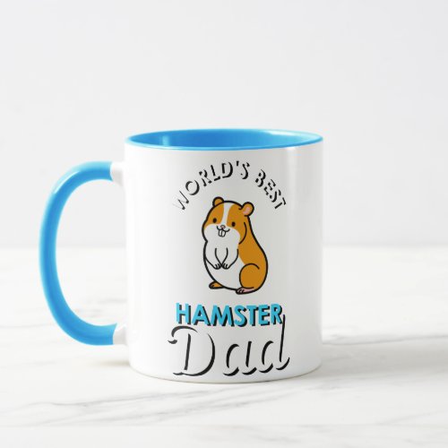 Worlds Best Hamster Dad Mug