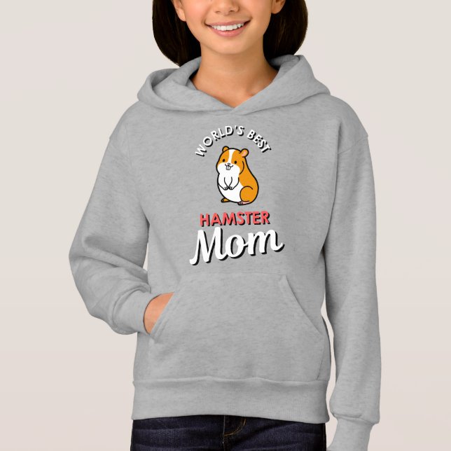 World's Best Hamster Mom Hoodie (Front)