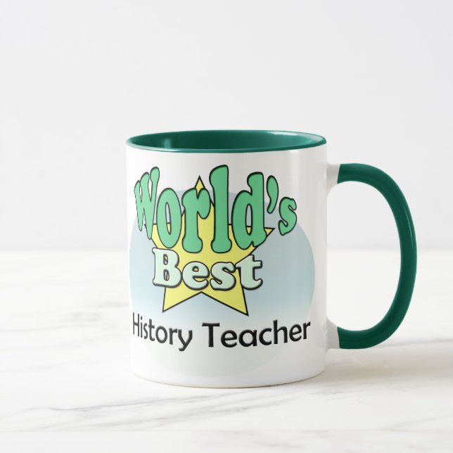 World's Best History Teacher Mug (Right)