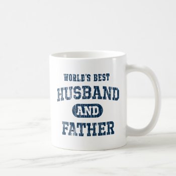 World's Best Husband And Father Apron Coffee Mug by giftcy at Zazzle