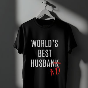 World's Best Husband – Funny Design T-Shirt