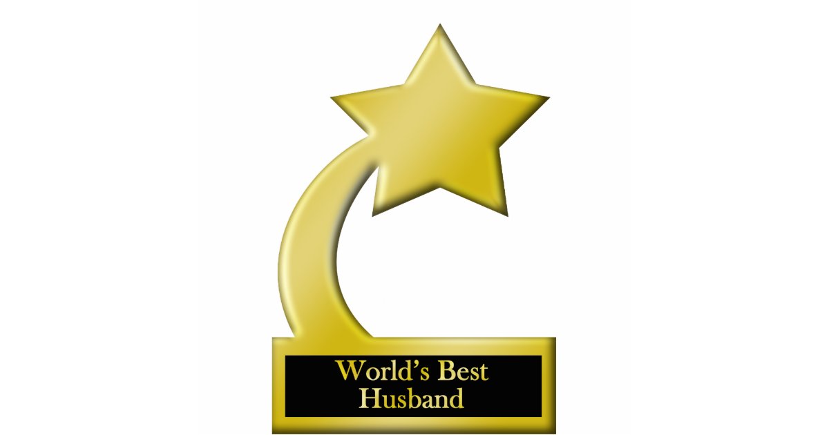 11 Inch Trophy Statue Award for World Champion Spouse