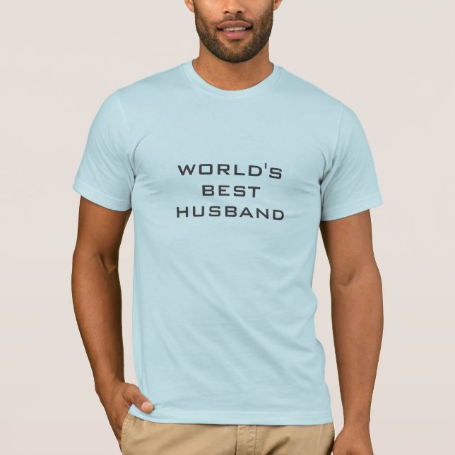 World's Best Husband T-Shirt (Front)
