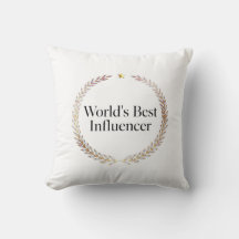 World's Best Influencer T-Shirt Funny Content Crea