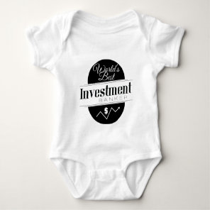 World's Best Investment Banker Baby Bodysuit