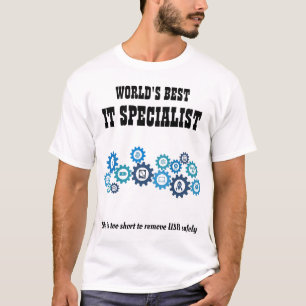 Worlds BEST IT Specialist Information Technology T-Shirt