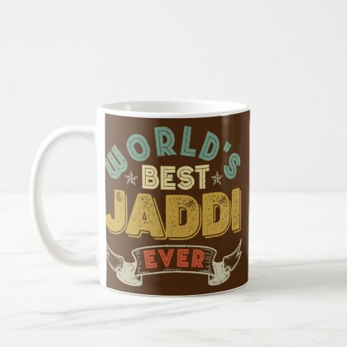Worlds Best Jaddi Ever Funny Arabic Grandpa Mens Coffee Mug