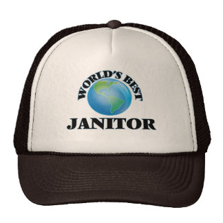 Janitorial Hats and Janitorial Trucker Hat Designs