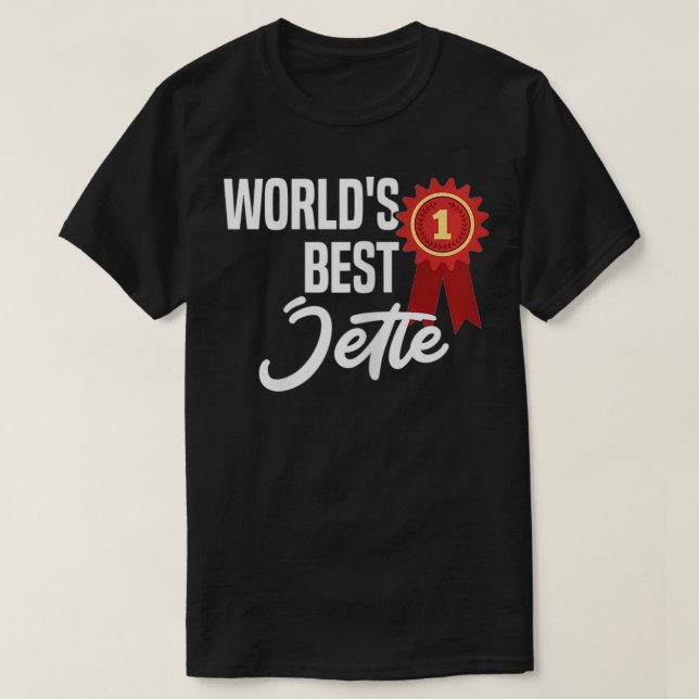 World's Best Jette Name Personalized  T-Shirt (Design Front)