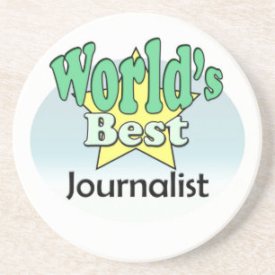 World's best Journalist Drink Coaster