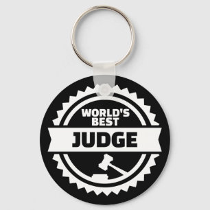 World's best Judge Keychain