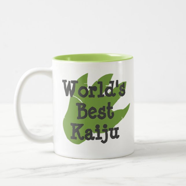 World's Best Kaiju Coffee Mug (Left)