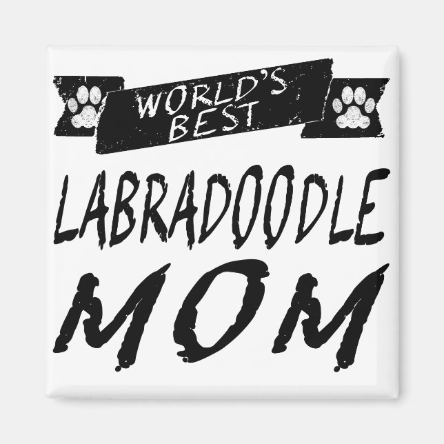 World's Best Labradoodle Mom Magnet (Front)