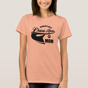 World's Best Lhasa Apso Mom T-Shirt