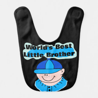 World's Best Little Brother Bib
