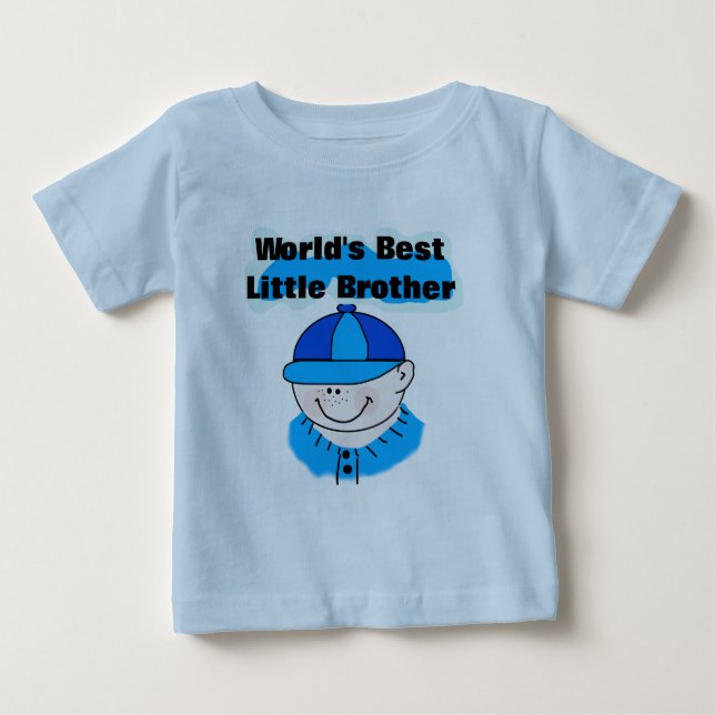 World's Best Little Brother Tshirts and Gifts (Front)