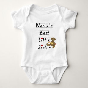 World's Best Little Sister Tshirts and Gifts