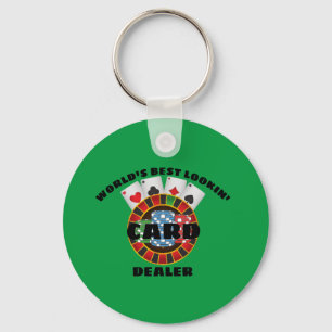 World's Best Lookin' Dealer Keychain