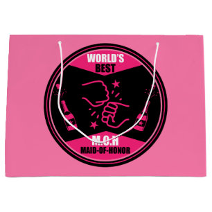 World's Best Maid Of Honor Large Gift Bag
