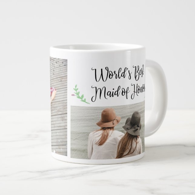 World's Best Maid of Honor Photo Mug (Front Right)