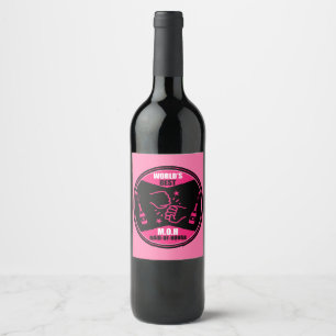 World's Best Maid Of Honor Wine Label