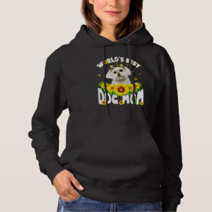 World's Best Maltese Dog Mom Mother's Day Hoodie