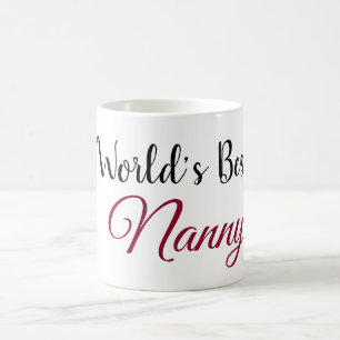 World's Best Mama, Nanny, Nini, Grandma Coffee Mug