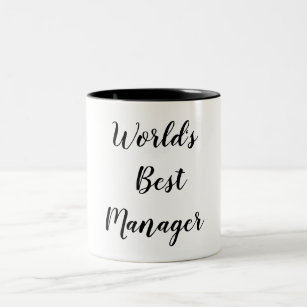 World's Best Manager Mug
