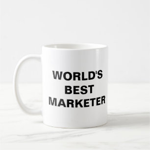 World's best marketer coffee mug
