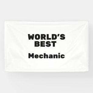World's Best Mechanic Banner