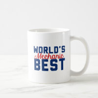 World's Best Mechanic Coffee Mug