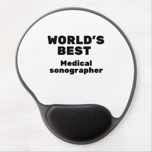 Worlds Best Medical Sonographer Gel Mouse Pad