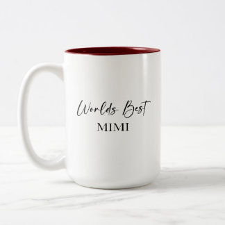 World's Best Mimi & Most Loved Personalized Mug