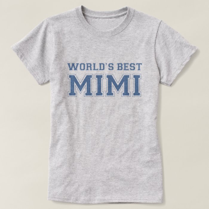 worlds best mimi shirt