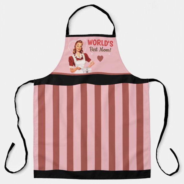 World's Best Mom Apron (Front)