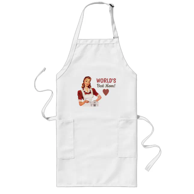 Best Mom Ever Apron,Cooking Apron for Women with 3 Pockets,Grill BBQ Chef  Kitchen Apron,Gift for Mother Mom Wife Grandma,Black 