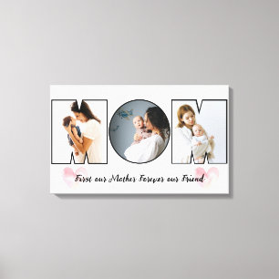 world's best mom best mom ever canvas print