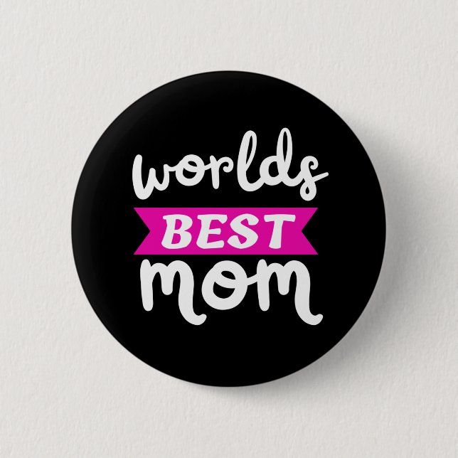 worlds best mom button (Front)