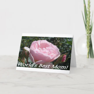 Worlds Best Mom Card